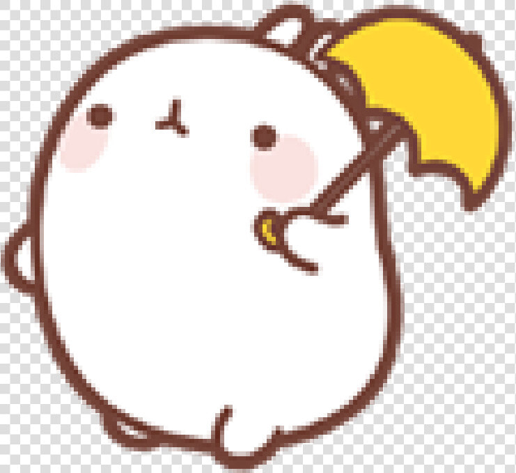 Stickers Molang  HD Png DownloadTransparent PNG