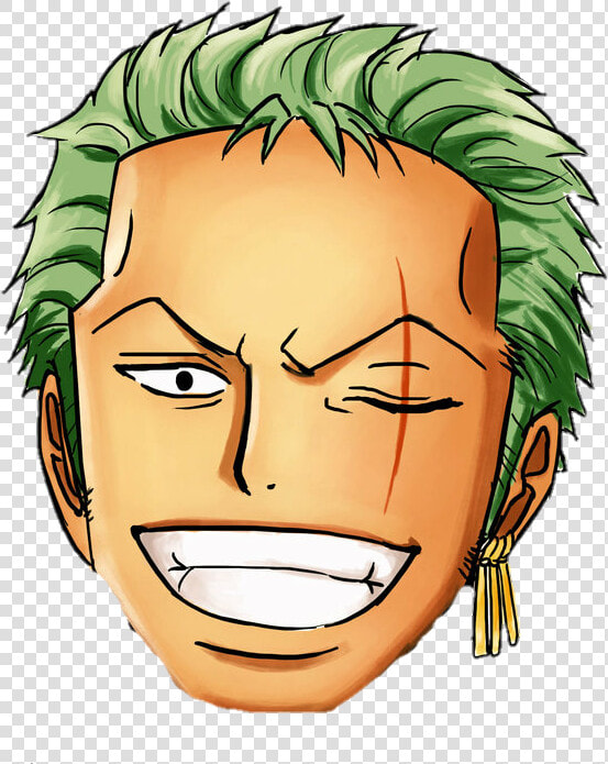 Roronoa Zoro Face Png  Transparent PngTransparent PNG