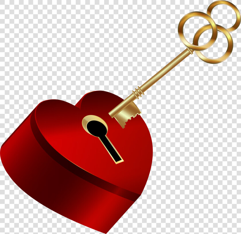 Key With Heart Clipart Clip Freeuse Download Heart  HD Png DownloadTransparent PNG