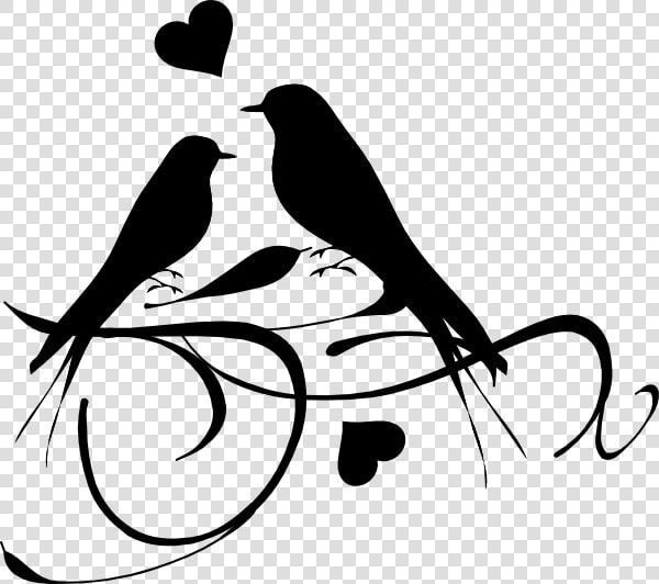 Love Tattoo Clipart Love Bird   Clipart Wedding Dove Png  Transparent PngTransparent PNG