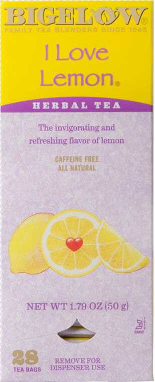 Bigelow I Love Lemon Tea  HD Png DownloadTransparent PNG