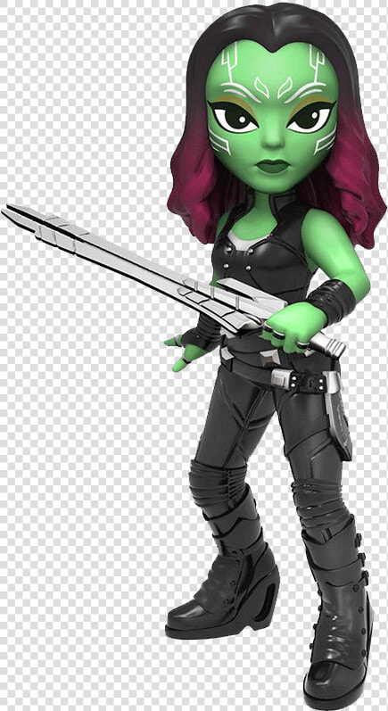 Guardians Of The Galaxy 2 Gamora Rock Candy Vinyl Figure   Pop Gamora Guardians Of The Galaxy 2  HD Png DownloadTransparent PNG