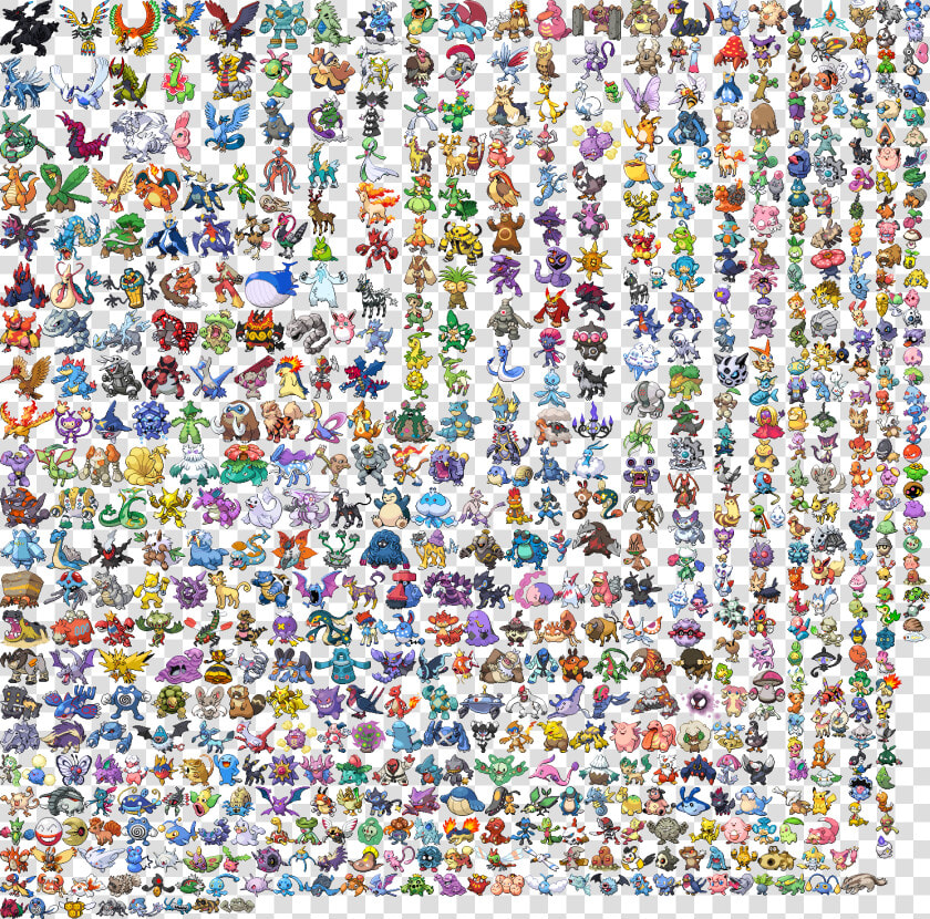 Pokémon Sprite Generator   Png Download   Pokemon Animation Sprite Sheet  Transparent PngTransparent PNG