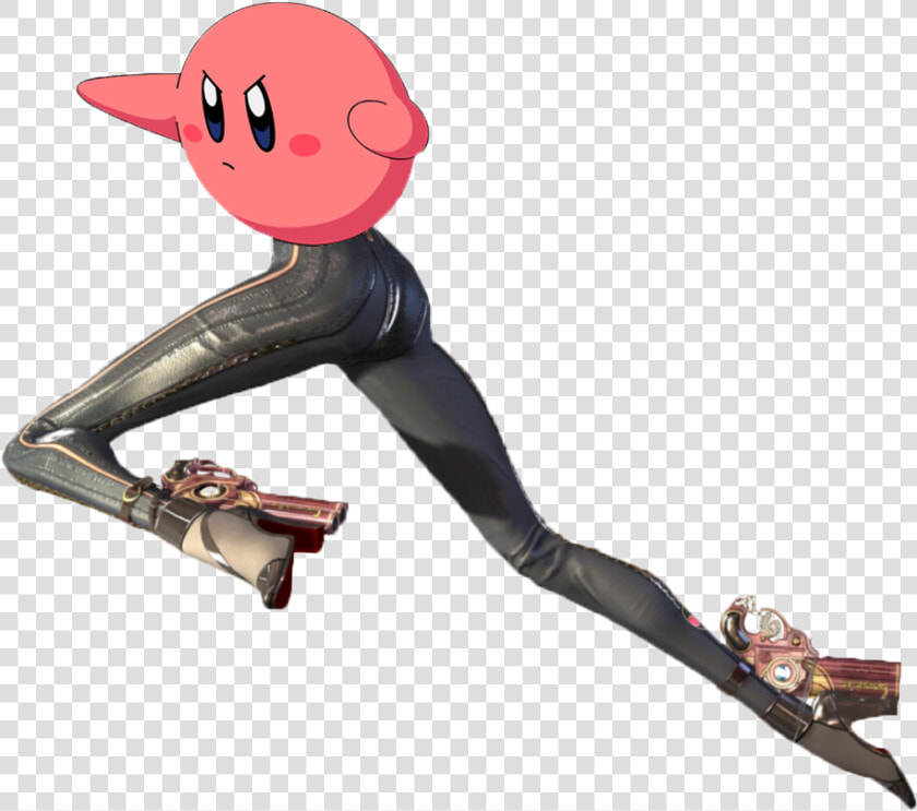 Kirby Bayonetta Legs  HD Png DownloadTransparent PNG