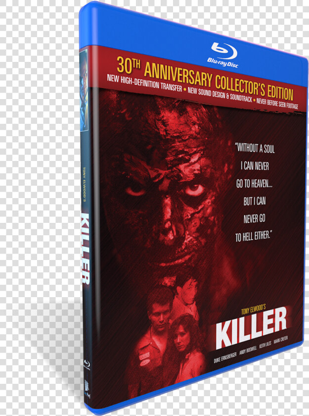 Killer Bluray 2018  Tony Elwood  HD Png DownloadTransparent PNG