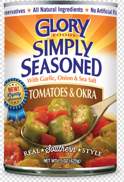 Simply Seasoned Tomato And Okra   Superfood  HD Png DownloadTransparent PNG