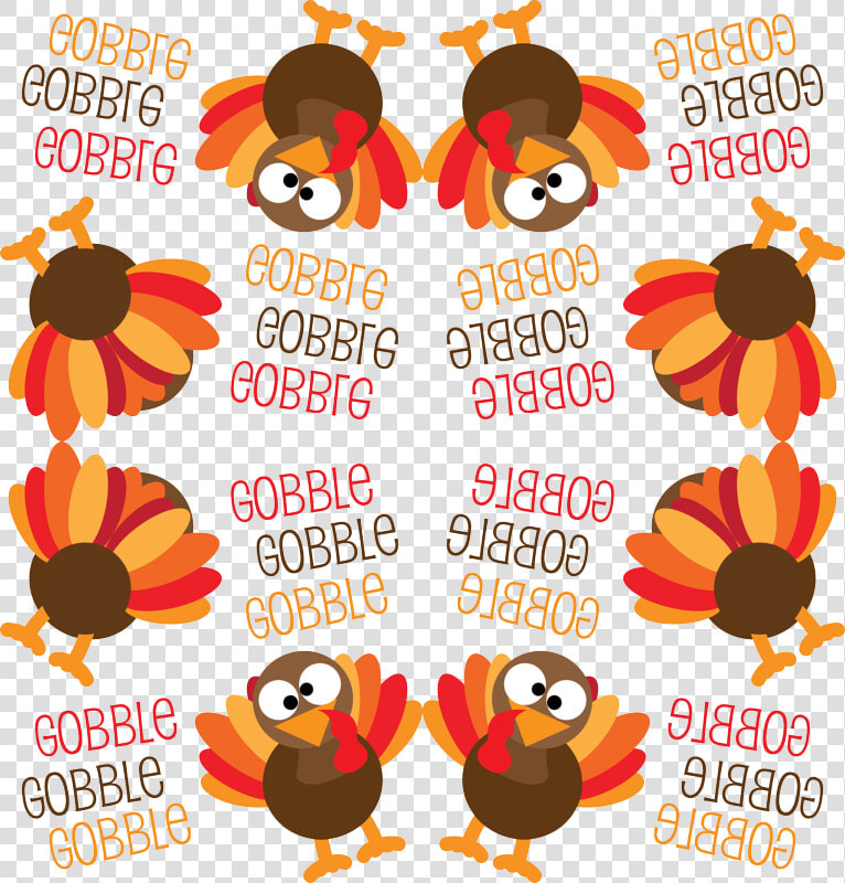 Transparent Funny Turkey Png   Turkey Gobble Gobble Background  Png DownloadTransparent PNG