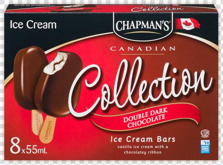 Chapman S Canadian Collection Double Dark Chocolate   Chapman Ice Cream Dark Chocolate  HD Png DownloadTransparent PNG