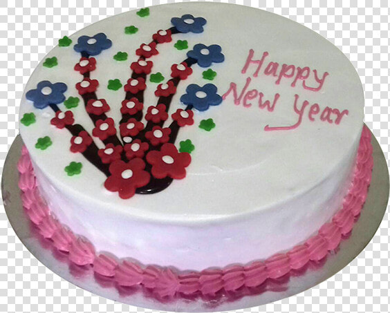 New Year Black Forest Cake   Birthday Cake  HD Png DownloadTransparent PNG