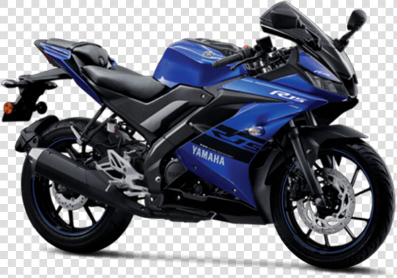 Yamaha R15 V30 Racing Blue   Ktm Rc 125 Vs R15 V3  HD Png DownloadTransparent PNG