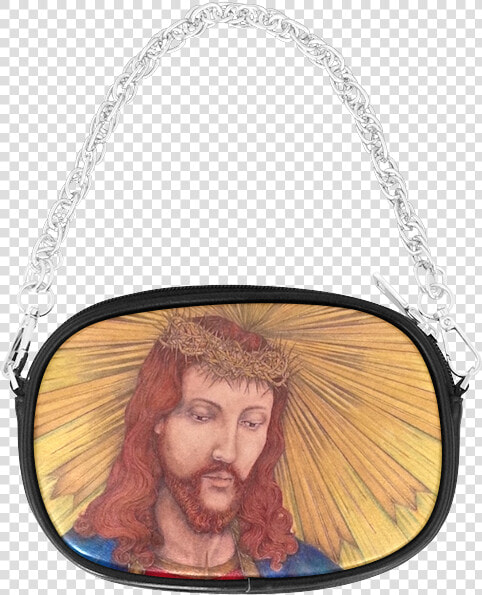 Sacred Heart Of Jesus Christ Drawing Chain Purse   Shoulder Bag  HD Png DownloadTransparent PNG