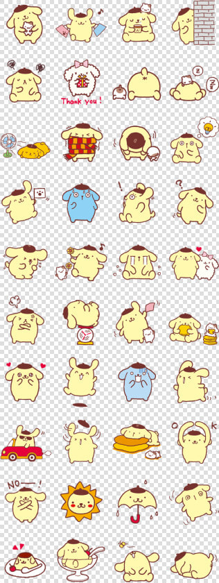 Pompompurin Whatsapp Sticker  HD Png DownloadTransparent PNG