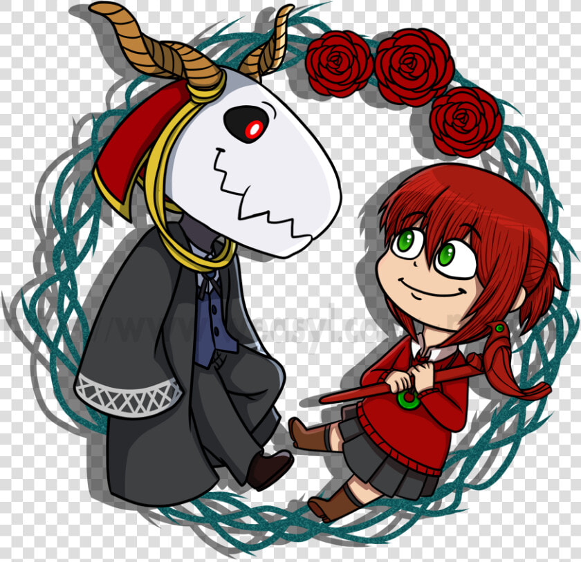 Tamb  Chise And Elias   Png Download   Cartoon  Transparent PngTransparent PNG