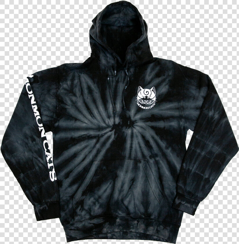 Monmoncats Tie Dye   Hoodie  HD Png DownloadTransparent PNG