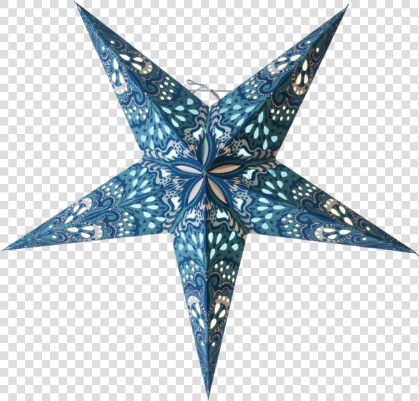 Paper Star Bright   Star Lantern Blue  HD Png DownloadTransparent PNG