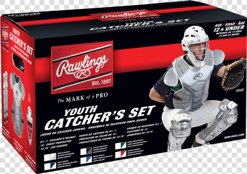 Best Rawlings Catchers Gear Set   Rawlings Youth Catcher Set  HD Png DownloadTransparent PNG