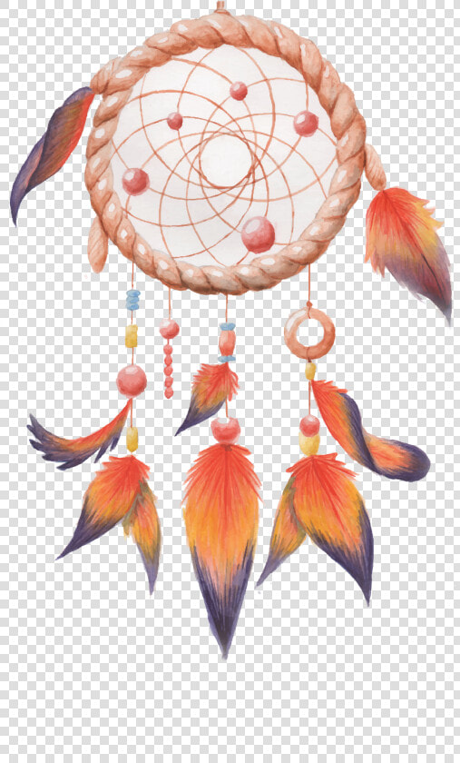 Dreamcatcher Watercolor Painting   Water Color Painting Dream Catcher  HD Png DownloadTransparent PNG