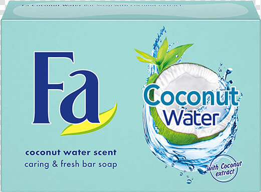 Fa Com Bar Soap Coconut Water   Aloe  HD Png DownloadTransparent PNG