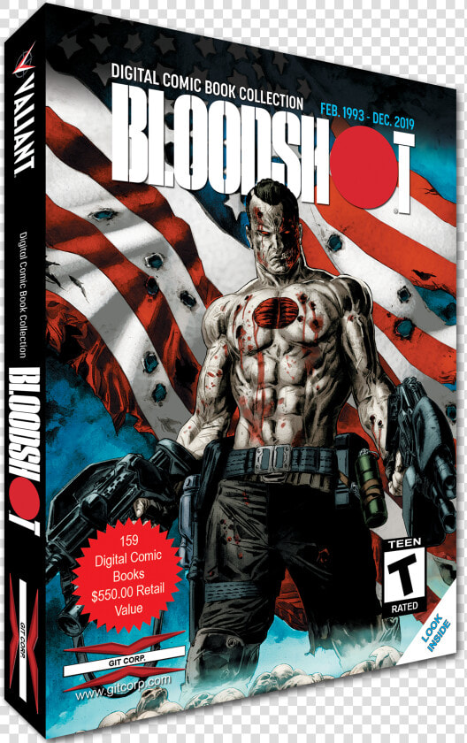 Bloodshot Comic  HD Png DownloadTransparent PNG