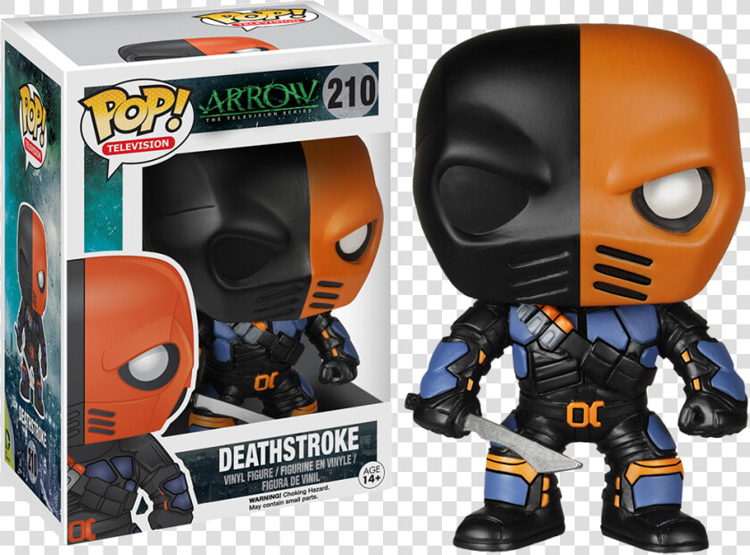 Funko Pop Tv Arrow Deathstroke Vinyl Figure   Funko Pop Deathstroke Arrow  HD Png DownloadTransparent PNG