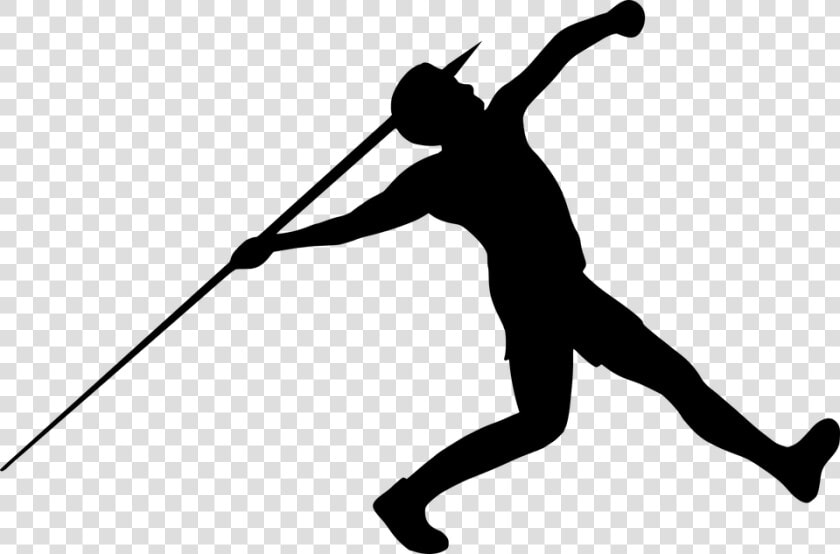 Silhouette  Javelin  Throw  Sport  Athlete  Spear    Javelin Throw Silhouette  HD Png DownloadTransparent PNG