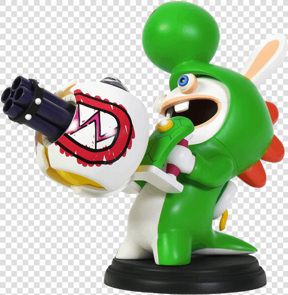 Mario Plus Rabbids Kingdom Battle Figurine  HD Png DownloadTransparent PNG