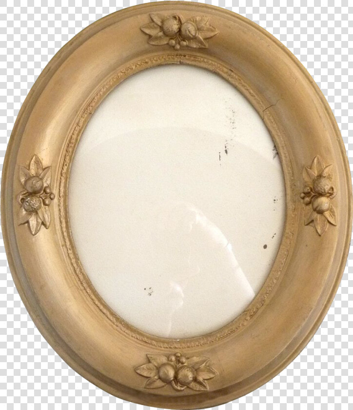 Antique Oval Picture Frame Gesso  HD Png DownloadTransparent PNG