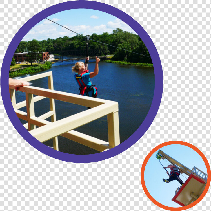 1zipeventcombo   Allegan Michigan Downtown Zipline  HD Png DownloadTransparent PNG