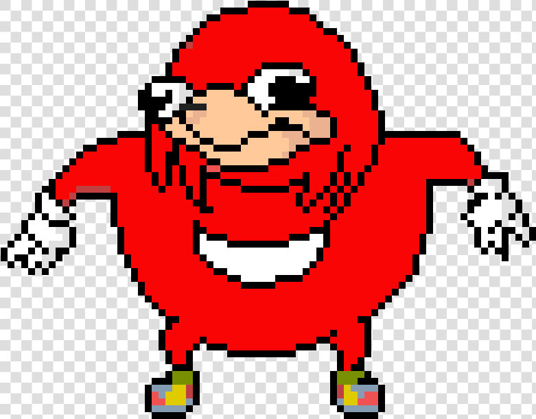 Ugandan Knuckles Pixel   Uganda Knuckles Meme  HD Png DownloadTransparent PNG