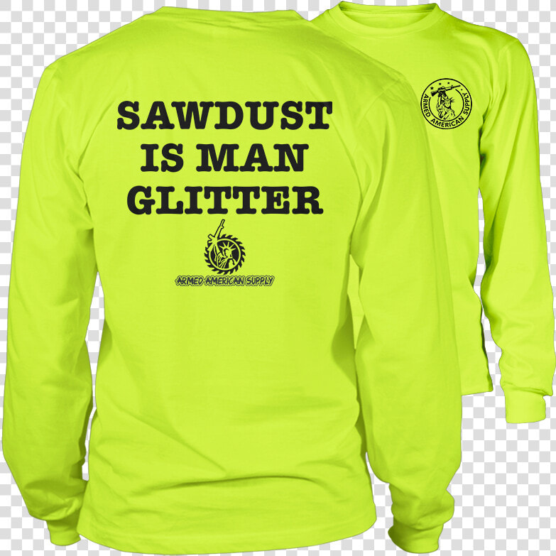 Hi viz Work Shirt   Long sleeved T shirt  HD Png DownloadTransparent PNG