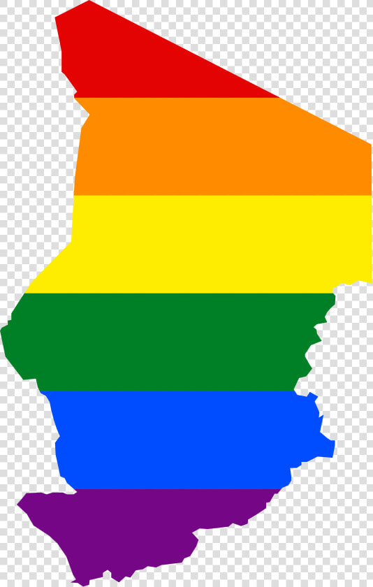 Transparent Gay Flag Png   Chad Africa Flag  Png DownloadTransparent PNG