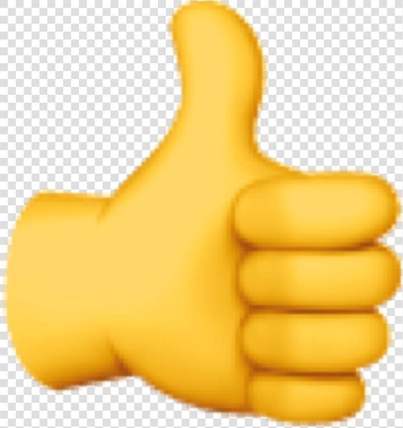 Transparent Thumb Up Emoji Png   Thumbs Up Apple Emoji  Png DownloadTransparent PNG