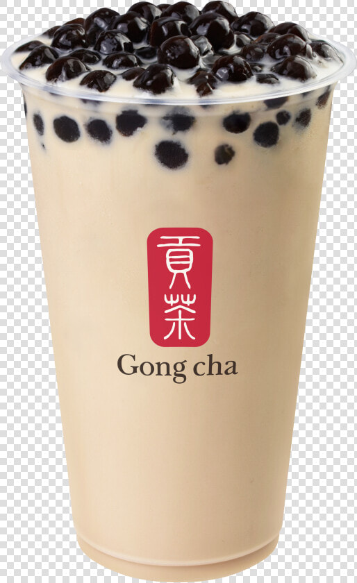 Pearl Milk Tea   Black Milk Tea Gong Cha  HD Png DownloadTransparent PNG