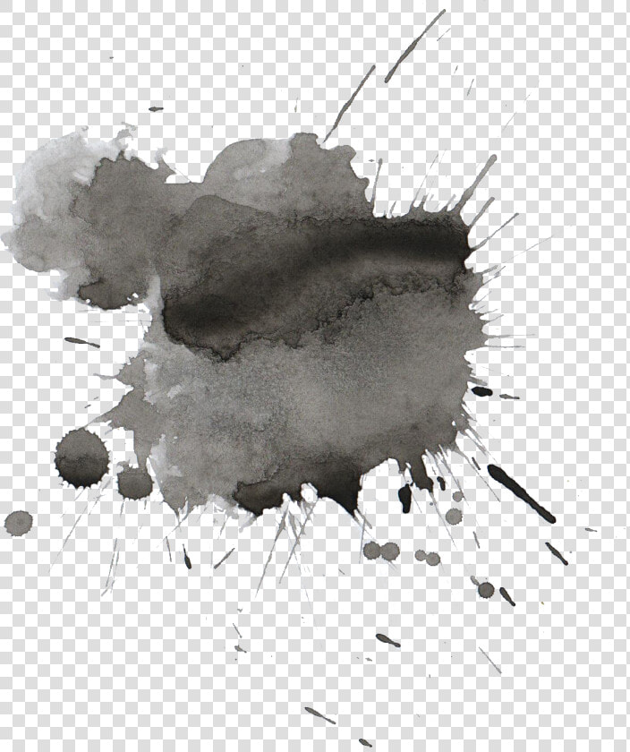 Ink   Black Watercolour Splash Png  Transparent PngTransparent PNG