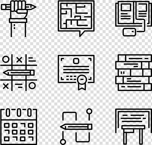 Education Icon Elements   Coding Language Icons  HD Png DownloadTransparent PNG