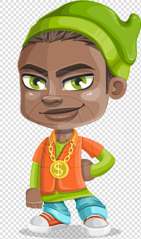 Cute Hip Hop Boy Cartoon Vector Character Aka Tray   Boys Swag Cartoon Png  Transparent PngTransparent PNG