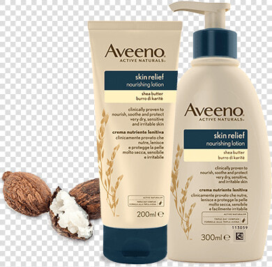 Picture Of Aveeno® Skin Relief Moisturising Lotion   Aveeno Skin Relief Body Lotion With Shea Butter  HD Png DownloadTransparent PNG