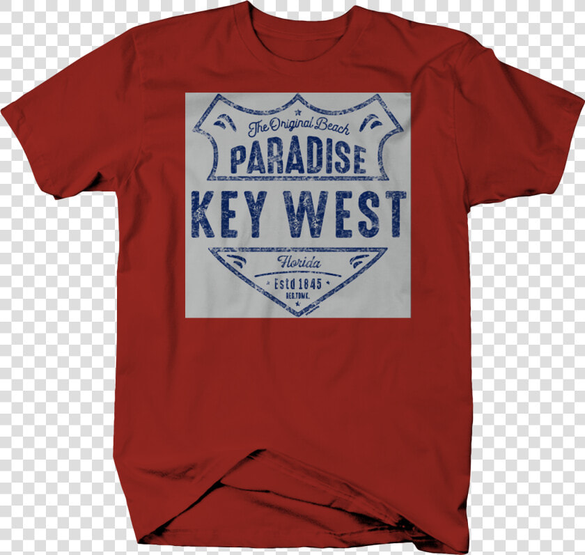 The Original Beach Key West Florida Ocean Waves   Active Shirt  HD Png DownloadTransparent PNG