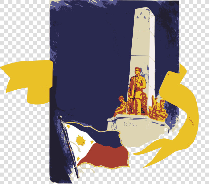 Clip Art Monument Clipart   Jose Rizal Monument Vector  HD Png DownloadTransparent PNG