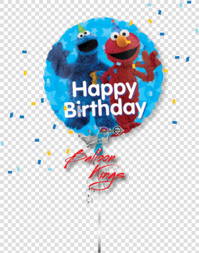 Hb Sesame Street   Cookie Monster  amp  Elmo Happy Birthday  HD Png DownloadTransparent PNG