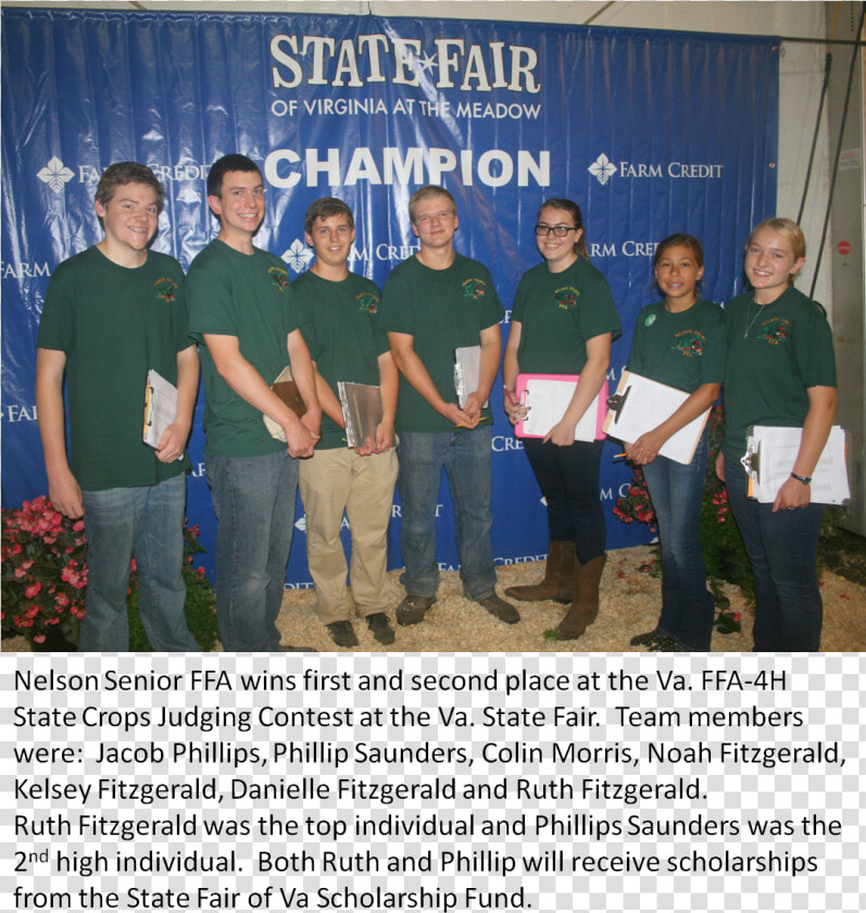 The Nelson Senior Ffa Crops Judging Teams Did An Awesome   Social Group  HD Png DownloadTransparent PNG