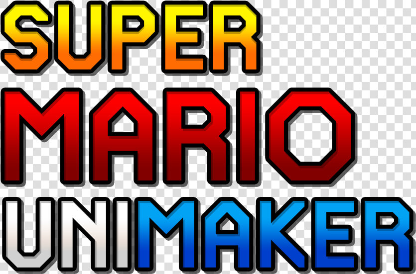 Super Mario Maker Logo Png   Super Mario Unimaker Logo  Transparent PngTransparent PNG