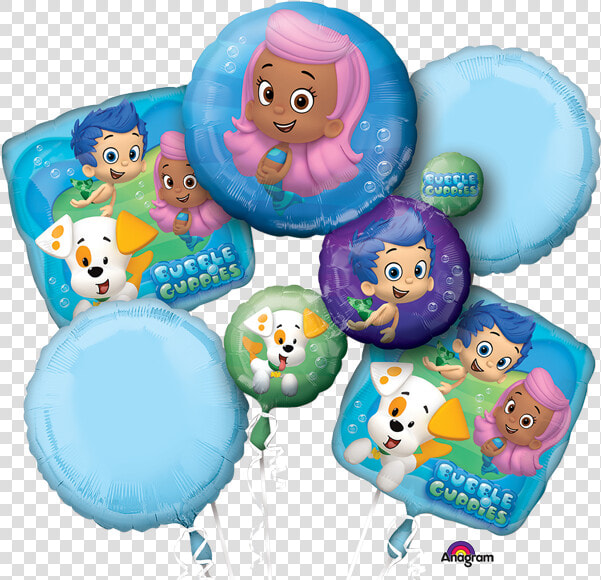 Bubble Guppies Birthday Party Supplies Party Supplies   Bubble Guppies Balloons  HD Png DownloadTransparent PNG