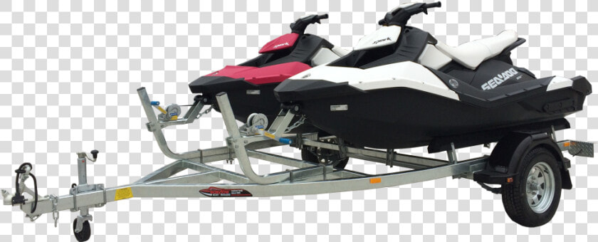 Pw30t 750s With Sparks   Tandem Spark Jet Ski Trailer  HD Png DownloadTransparent PNG