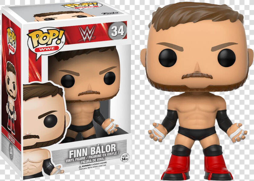 Wwe Pop Vinyl Figure Finn Balor   Finn Balor Funko Pop  HD Png DownloadTransparent PNG