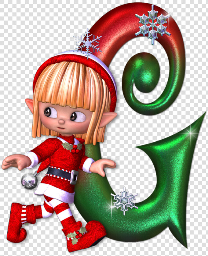 Abecedarios Y Gifs De   Christmas Elf Alphabet Letters  HD Png DownloadTransparent PNG