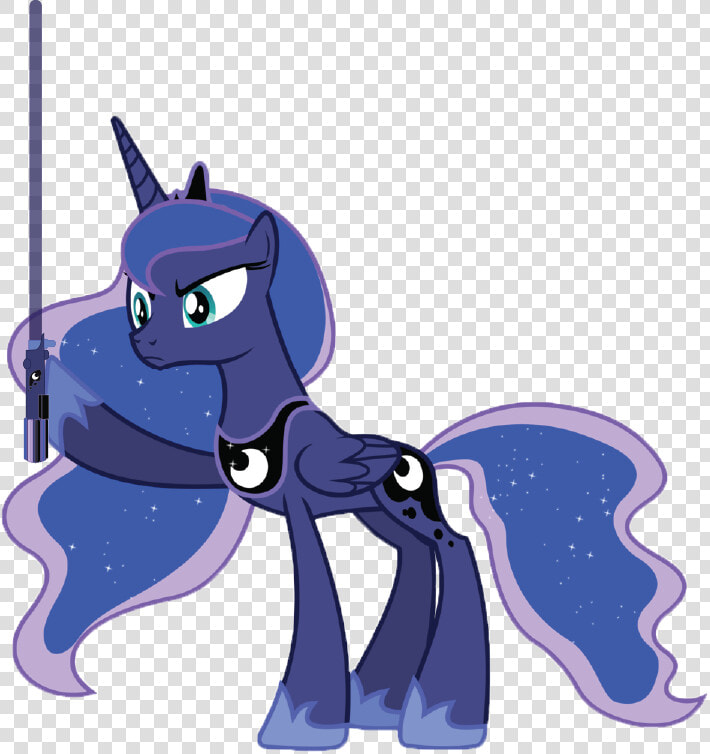 Lightsaber Clipart Vertical   Princess Luna Wielding Her Lightsaber  HD Png DownloadTransparent PNG