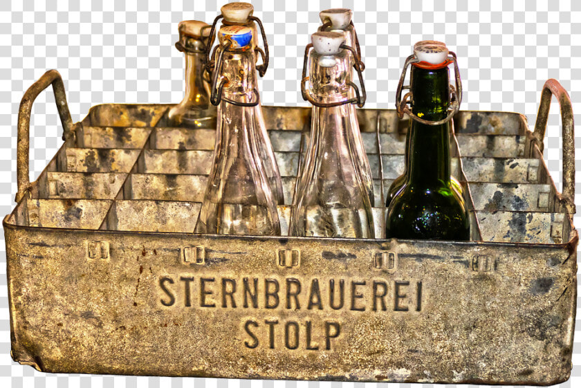 Beer Box  Metal Case  Bottle  Beer Bottles   Sternbrauerei Stolp  HD Png DownloadTransparent PNG