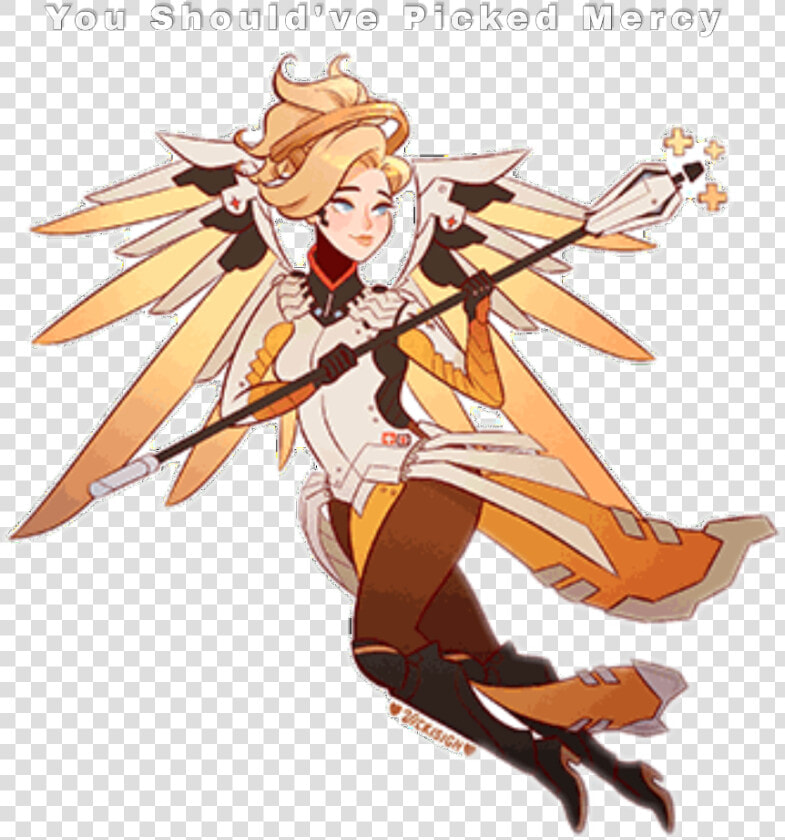  overwatch  mercy   Mercy Overwatch Sticker  HD Png DownloadTransparent PNG