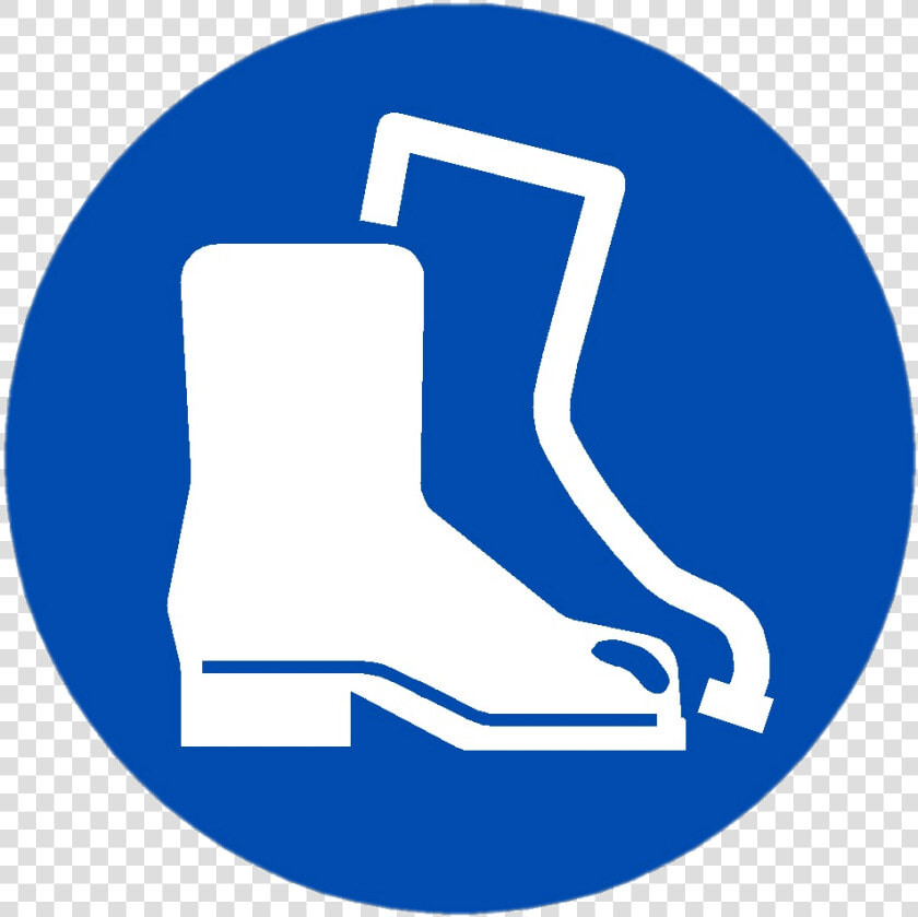 Feet Protection Symbol   Safety Footwear Sign  HD Png DownloadTransparent PNG